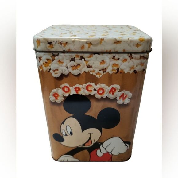 Mickey  Mouse Popcorn Tin - Picture 1 of 10